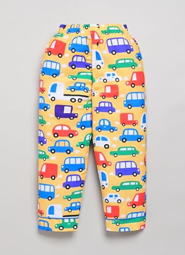 Image of Boys Cotton Night Suit - Soft & Comfortable Sleepwear Set|Kids Boys Printed Cotton Night Suit - Summer Nightwear