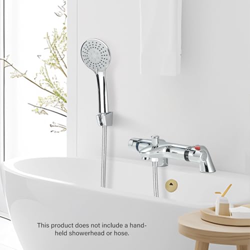 Mitigeur thermostatique douche fixation murale baignoire chrome Rozin