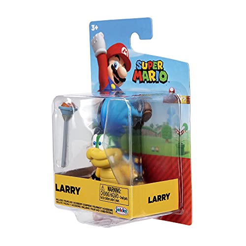 SUPER MARIO - BONECO 2.5 POLEGADAS COLECIONÁVEL (LARRY)
