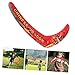 SUPVOX Boomerang for Boys and Girls Outdoor Flying Toy Safe Portable Recreation Flying Disc Fun Throw Catch and Girls Sports Toy