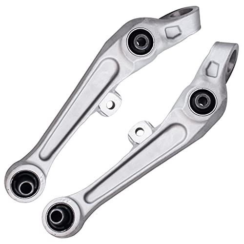 Detroit Axle - RWD Front 2pc Control Arms for 03-04 INFINITI G35 Nissan 350Z, 2 Lower Forward Control Arms Assembly 2003 2004 Replacement