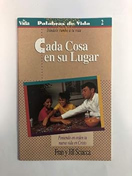 Unknown Binding Cada Cosa En Su Lugar (Palabras de Vida, 2) Book