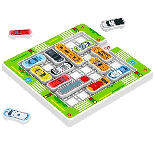 ZhouWei Rush Hour Junior, Juego de Mesa Niños 5 Años, Juego de Lógica con 360 Desafíos, Escapa del Atasco, Rompecabezas Niños, Juguete Educativo, Parking Puzzler IQ Games, Desafío de Tráfico | Ya disponible en tu tienda friki favorita! En mundofriki.es! ZhouWei Rush Hour Junior, Juego de Mesa Niños 5 Años, Juego de Lógica con 360 Desafíos, Escapa del Atasco, Rompecabezas Niños, Juguete Educativo, Parking Puzzler IQ Games, Desafío de Tráfico | Ya disponible en tu tienda friki favorita! En mundofriki.es!