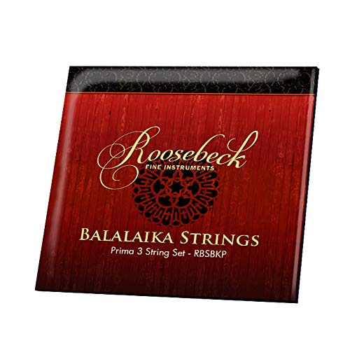 Includes: Roosebeck Deluxe Prima Balalaika W/Padded Gig Bag + Prima Balalaika 3 String Set + Snark Clip-On Chromatic Tuner - Image 3