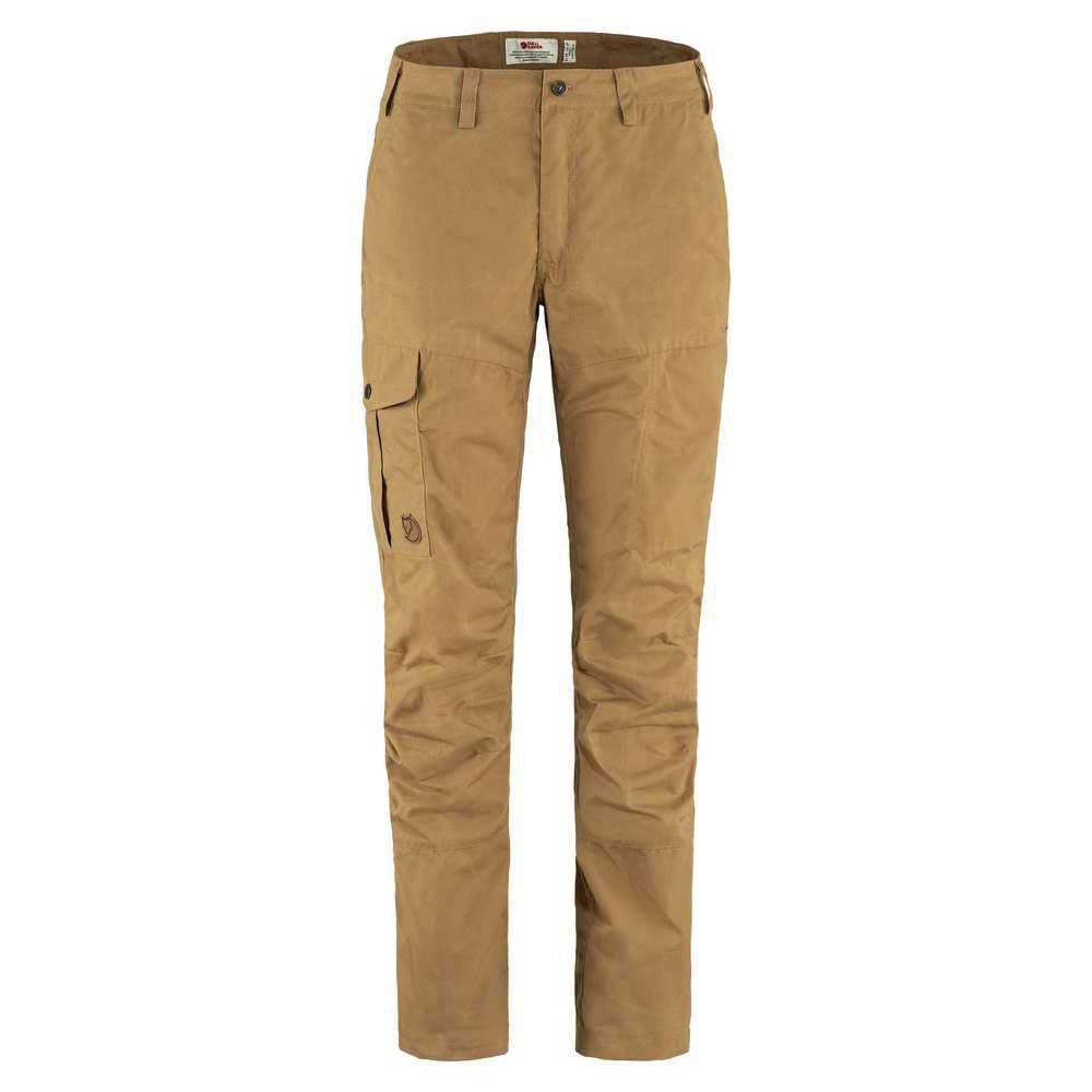 Fjallraven 89727-232 Karla Pro Trousers Curved W Pants Women's Buckwheat Brown Size 48