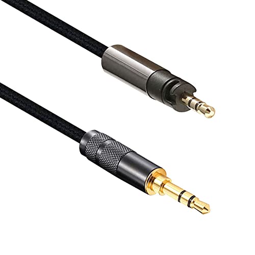 gotor Replacement Cable for Sennheiser Momentum Momentum 2 Momentum 3 Headphones 6N OFC 24K Gold Plate Plug 3.9ft