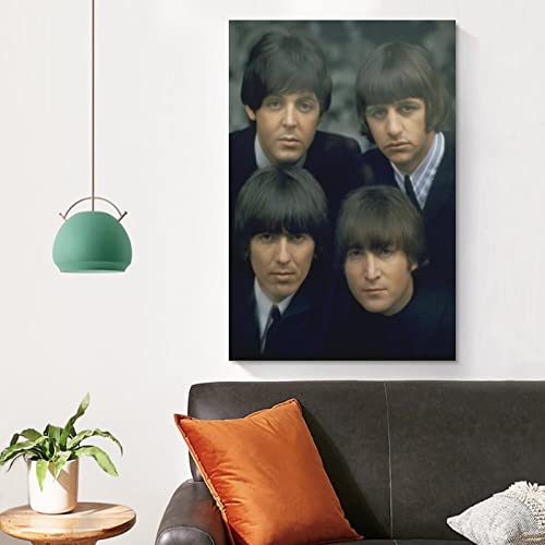 Poster Beatles 1965 – Peinture décorative sur toile – Affiches murales et d’art – Impression moderne pour chambre à… - Les Beatles, Paul McCartney, John Lennon, RIngo Starr, George Harrison Poster Beatles 1965 - Peinture décorative sur toile - Affiches murales et d'art - Impression moderne pour chambre à… – Image 5