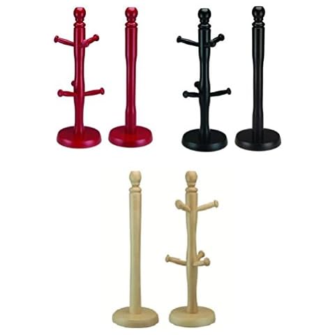 Beechwood 6 Cup Mug Tree and Towel Holder Cover