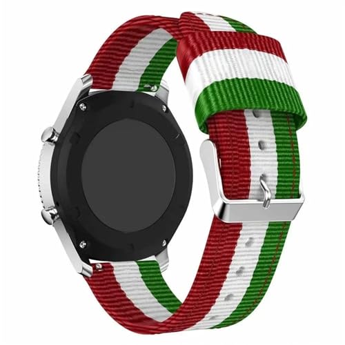 Correa de nailon 22mm evita sudor en Garmin Vivoactive 4 6