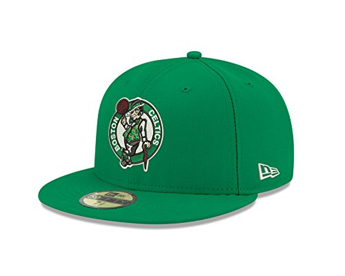 NBA Boston Celtics Men's Official 59FIFTY Fitted Cap, 7.375, Kelly