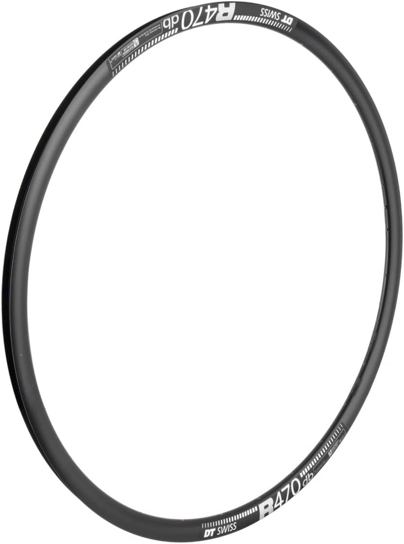 DT Swiss R 470 DB 28 Hole Presta-drilled disc Brake Black