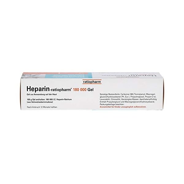 HEPARIN-RATIOPHARM 180.000 I.E. Gel 150 g – Bild 3