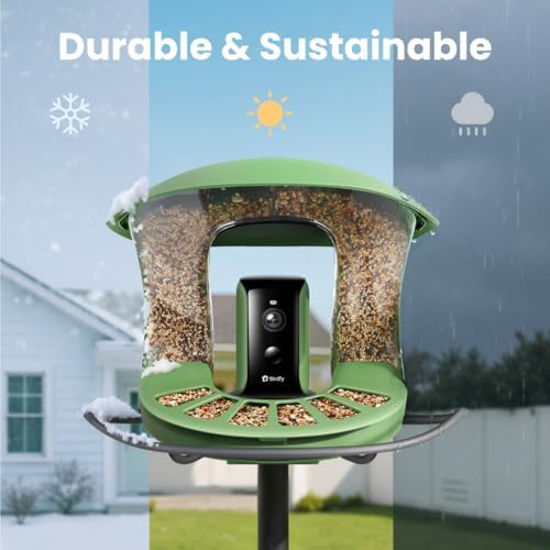 Birdfy 2 Smart Bird Feeder with Camera,Solar-Powered, Wireless Installation, Auto-Capture Bird Videos & Motion Detection, Gift Present — view 7
