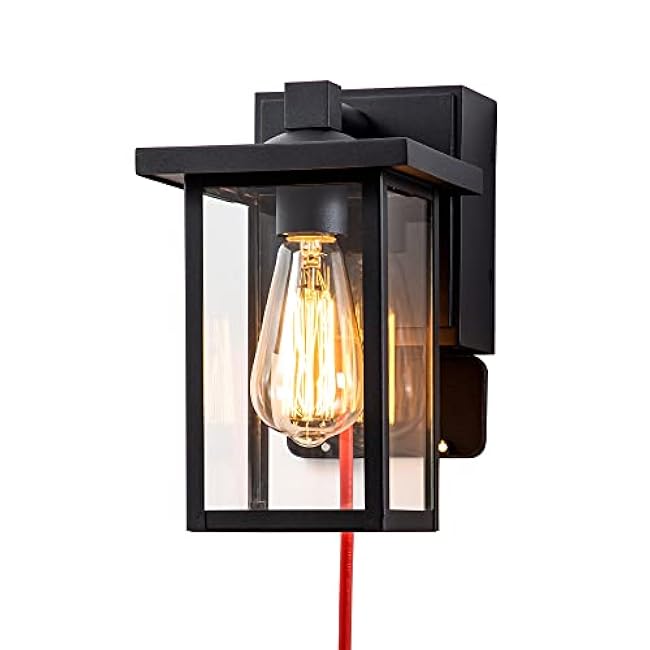 Porch Lights Wall Mount Wall Sconce Black