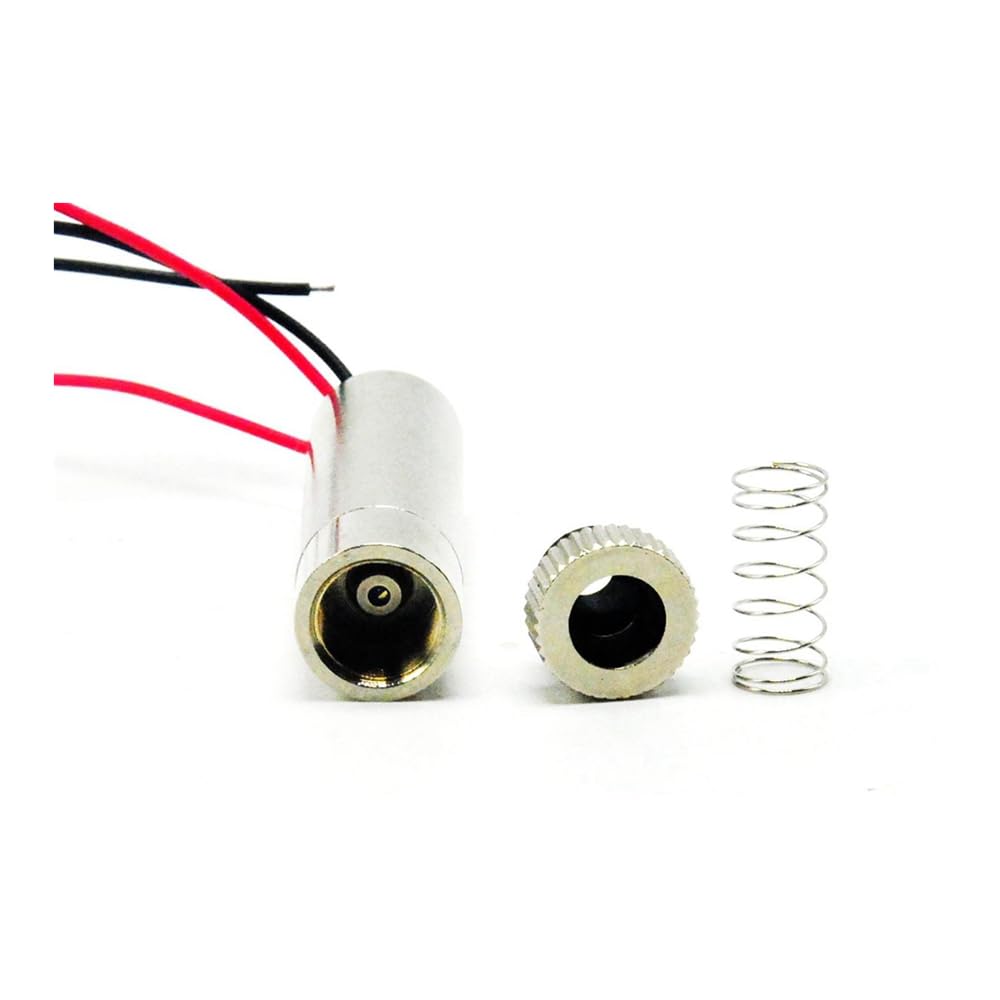 3in1 Dot/Line/Cross 650nm 200mW Red Laser Diode Module 5V w 12mm Heatsink/Holder