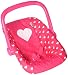 My First Doll Car Seat Infant Seat, ADJUSTABLE CARRIER – Converts from Rocking Bouncer Baby Doll Carrier to Feeding Seat –Pretend Play Toy