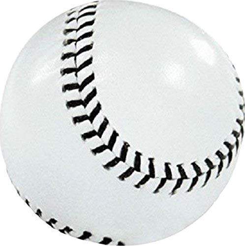Standard Rounders Ball Leather White Sports Soft Stitched Ball Rrp£9 Uk