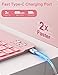 Hamile Keyboard Case for iPad 9th Generation /8th Gen/7th Gen 10.2 Inch - Backlit Detachable Wireless Stand Folio Keyboard Cover with Pencil Holder for iPad Pro 10.5