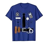 Polizei Kostüm Kinder Uniform Polizist Jungen Polizeibeamter T-Shirt