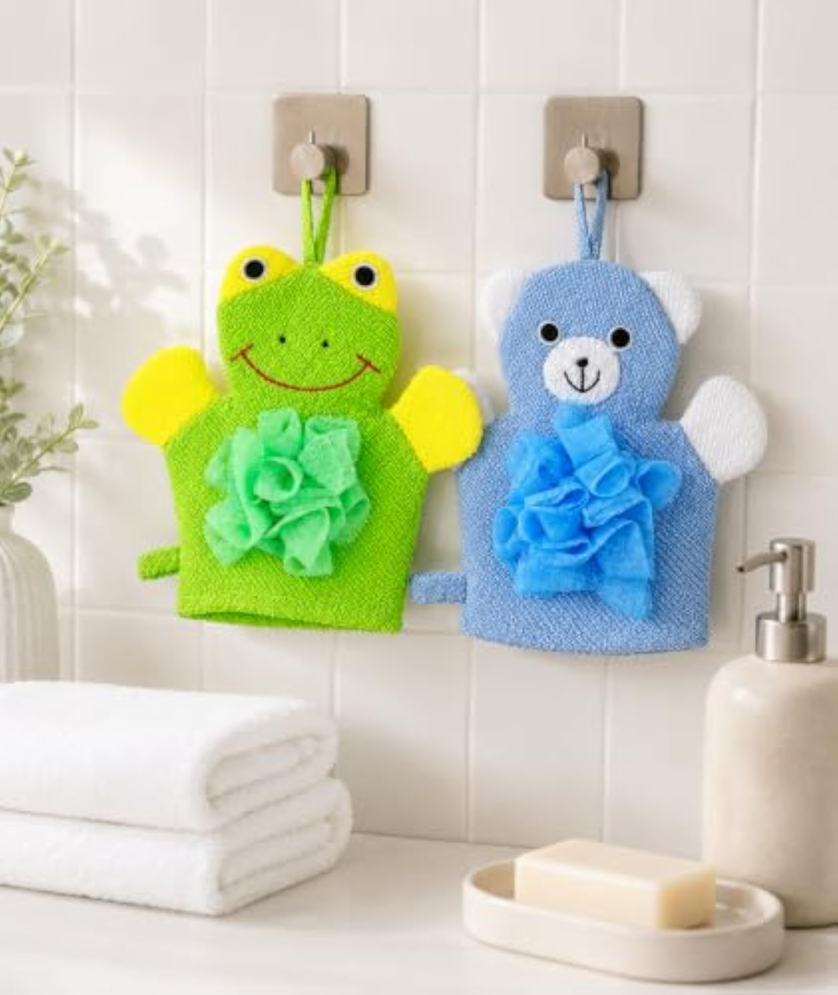 2PCS Loofah for Bathing