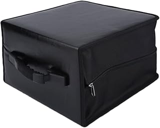 Veemoon 520 Braçadeiras De Couro Bolsas Pretas Suporte De Carro Capa De Disco Capa De Disco Suporte De Disco De Carro Suporte De Armazenamento De CD Estojo De CD Bolsa De CD Suporte De