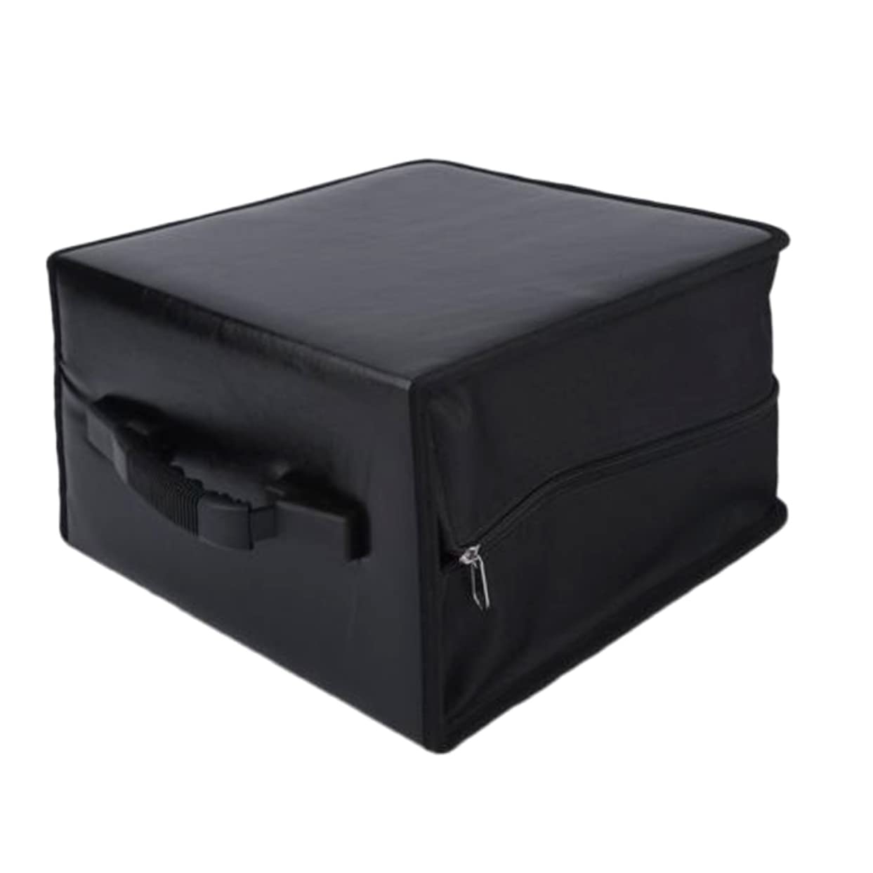 Ciieeo Grande Capacità Dischi Custodia Cd Dvd Portatile Con Manico Ergonomico Organizer Resistente Con Chiusura e Scomparti Separati Per Facile Accesso Per Archiviazione e Trasporto Quoti