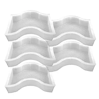 Reyal Plastic CAMLE Paver Block mould(60mm) Interlocking Paver Mould(Pack of 5)