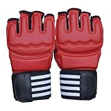 LeeQinersw 2X Boxhandschuhe, rote Sparring-Ausrüstung für Erwachsene...