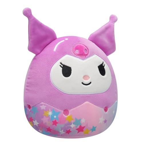 Squishmallows SQSN00604 - Starshine Kuromi 25 cm, offizielles Jazwares Plüsch, superweiches Kuscheltier