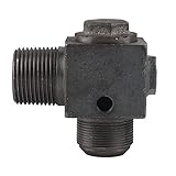[Construction durable en fonte] Ce clapet anti-retour du compresseur d'air est fabriqué à partir de fonte de haute qualité une durabilité exceptionnelle et des performances durables. conception robuste résiste à la haute pression et à une utilition fréquente, ce qui en fait un choix fiable pour les applications industrielles.