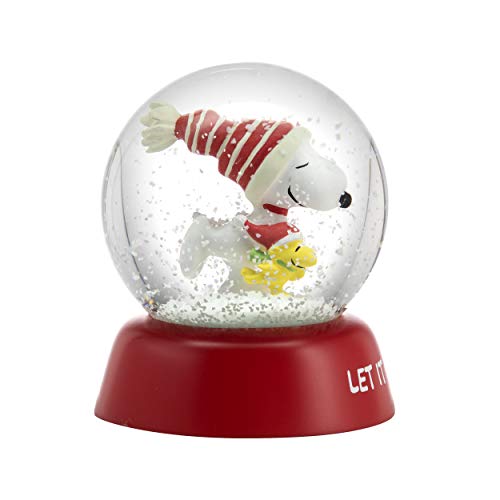 Hallmark Snoopy Christmas Ice Skating Snowglobe