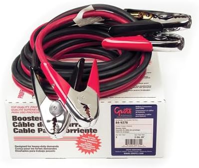 Grote 84-9278 Booster Cable - 20' Industrial Grade, 2 Gauge