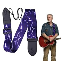 High-quality Materials: Kids guitar strap is made of polyester, which is soft and comfortable. Both ends of electric guitar strap are made of thickened PU leather, which is tough and durable. Easy Installation: Just fix bass guitar strap on the sound...
