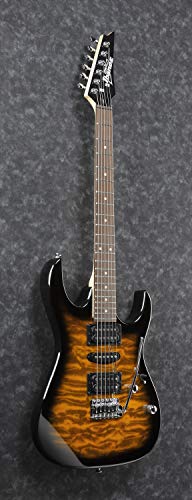 Ibanez GRX70QA-SB Guitare électrique Sunburst - Les Beatles, Paul McCartney, John Lennon, RIngo Starr, George Harrison Ibanez GRX70QA-SB Guitare électrique Sunburst – Image 5