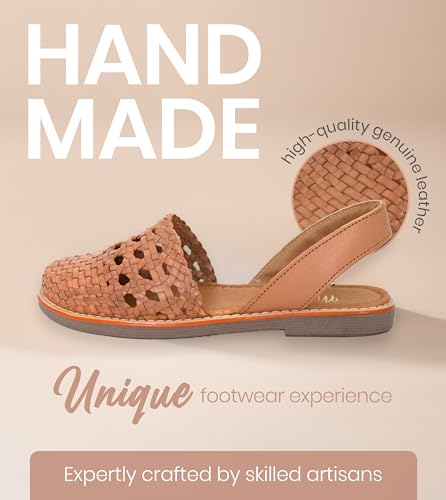 Image of Macarena Collection Womens Shoes Leather Sandals for Women | Huarache Handmade Mexican Sandals Women | Comfortable & Stylish Womens Sandals 2340