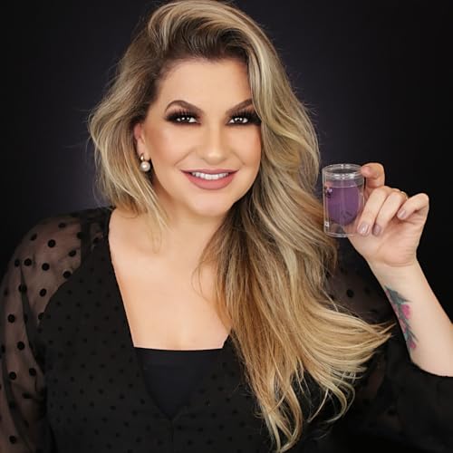 Esponja de Maquiagem Gota Chanfrada Alice Salazar Rosa Soft Purple Para Base