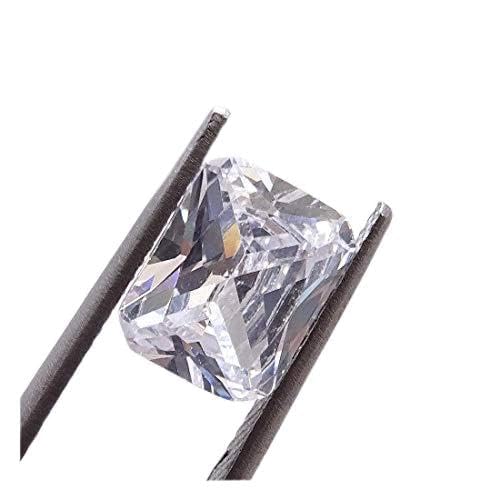 Oxyde de zirconium taille carrée 5.00 Ratti pour création bijoux