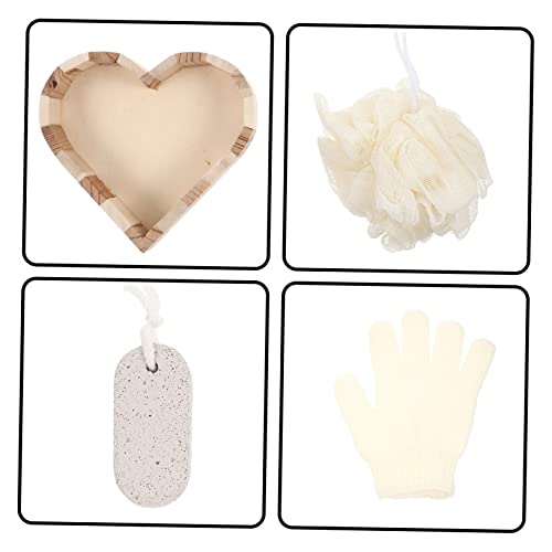 Kit de baño con exfoliante corporal y piedra pómez para pies miniatura 4