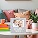 Tiny Ideas Me and My Sister Picture Frame, Baby Keepsake Frame, Sibling Gifts for Sisters, Brothers, Birthday, Shower, Baptism, Newborn Nursery Decor, 4x6 Photo Insert, Gray