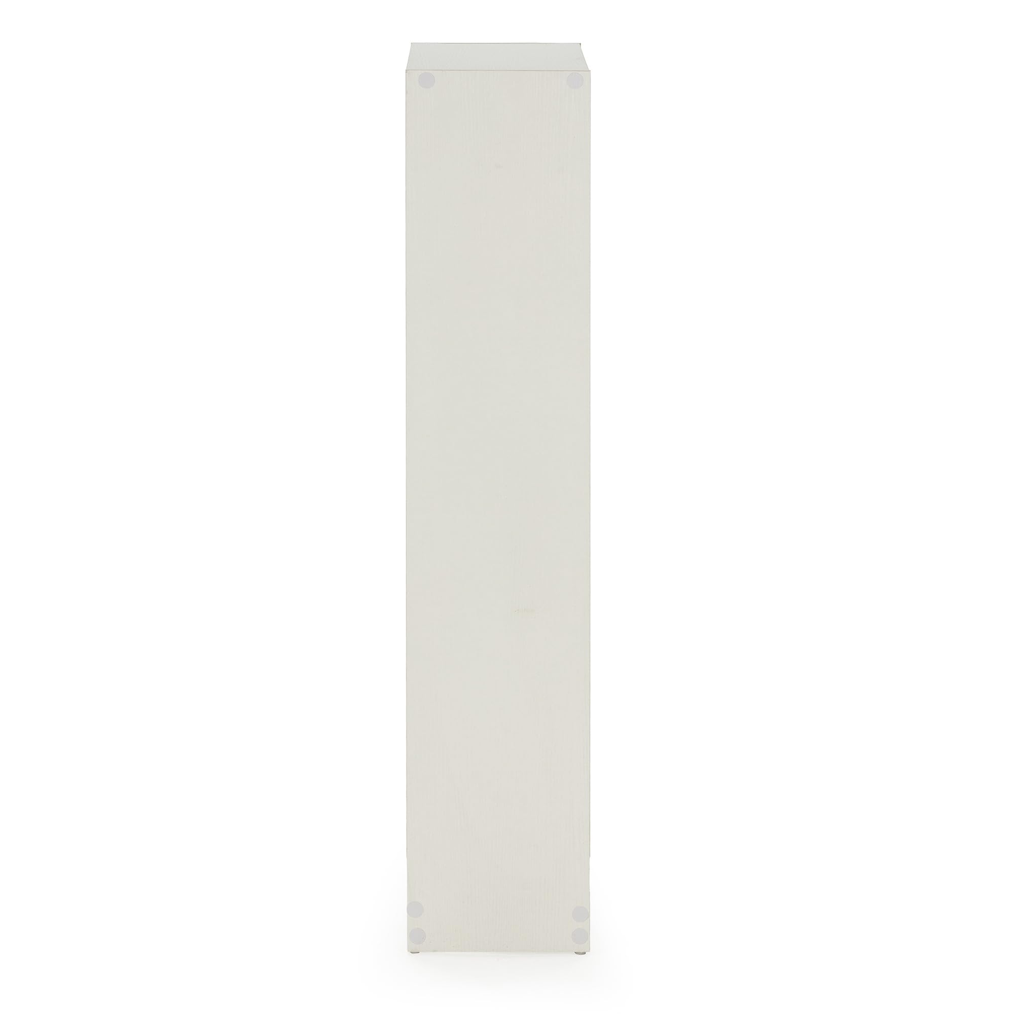 HOMN LIVING Mueble Zapatero Ángel 3 Puertas Color Blanco, para 18 Pares, 63 cm (Ancho) 24 cm (Profundo) 115 cm (Altura)