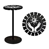 Ben progettato: il nostro espositore a pendolo divinazione prende il nero come tema e i motivi sono accuratamente disegnati indipendentemente dai designer, che è molto vivido, ricco, crea un'atmosfera misteriosa e affascinante, pratico e molto accattivante.