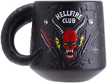 Paladone Caneca de café de cerâmica em relevo Stranger Things Haw...