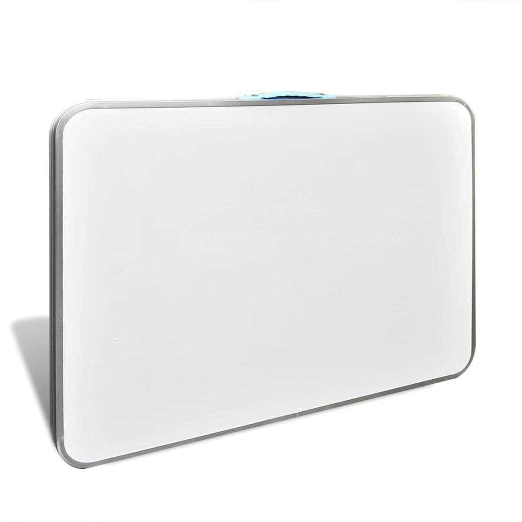 Mojawo 5tlg. Set di mobili da Campeggio in Alluminio, 80 x 60 x 68 cm, 1 Tavolo XL da Campeggio con Maniglia e 4 sedie da Pescatore, sedie Pieghevoli da Campeggio, Verde Lime