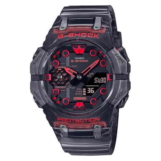 CASIO G-SHOCK Reloj Analógico-Digital para Hombres de Cuarzo con Correa en Plástico GA-B001G-1AER