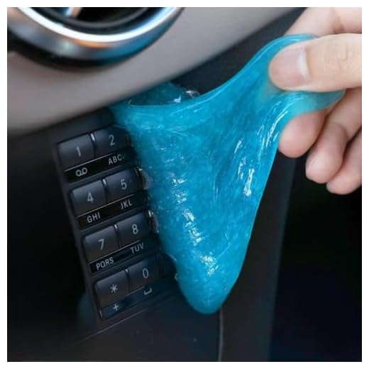 CHEERS DEVICES Cleaning Gel for Car 4-Pack Car Detailing Kit Car Cleaning Kit Supplies Putty for Car Accessories Interior Cleaner Air Vents Computer Vacuum Universal Dust PC Laptop Keyboards -280g