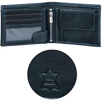Fa.Volmer Leder Geldbörse Herren VO11 RFID, Night Blue – Ansicht 2