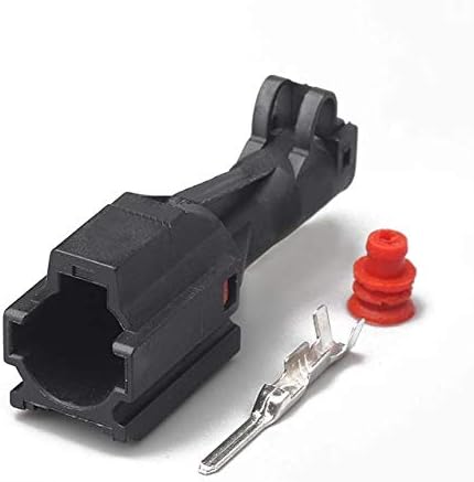 Davitu Electrical Equipments Supplies - KET MG640280-5 MG610278-5 SWP Style Automotive Connector 1 Position Waterproof Female Male Plug - (Color: Male and Female, Package: 20Sets, Pins: 2P)