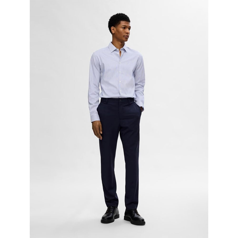 SELECTED HOMME Herren Slhslim-Performance Shirt Ls Noos Hemd