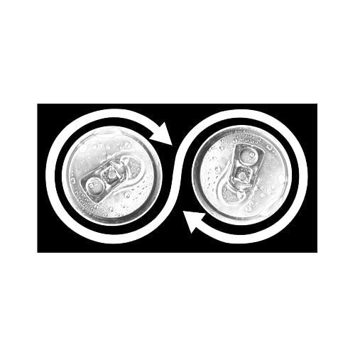 Oxygen Water® | 100 % kohlensäurehaltiges alkalisches Wasser in der Dose – 9 x 25 cl. | Sauerstoffreiches Quellwasser der Alpen