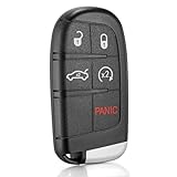 Key Fob Replacement Fits for Chrysler 300 2011 2012 2013 2014 2015 2016 2017 2018 200 2015-2021 Dodge Charger 2011-2018 Challenger 2015-2018 Dart 2014-2016 Smart Keyless Entry Remote Control